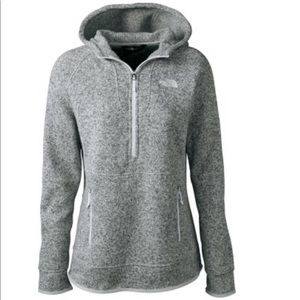 ✨North Face Heathered Grey Hoodie✨